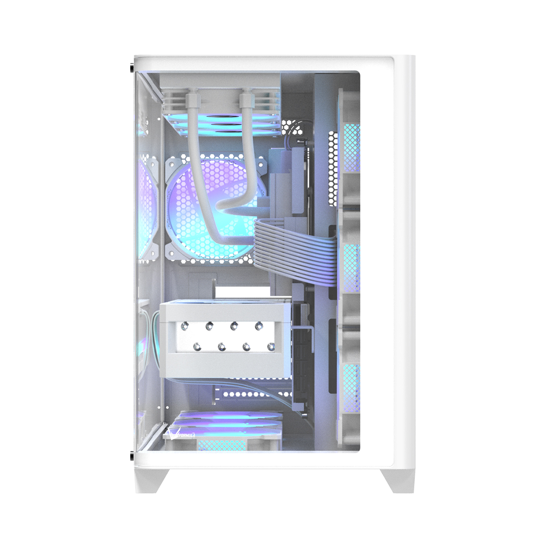 Formula V Crystal U2 Floe White компьютерлік корпусы