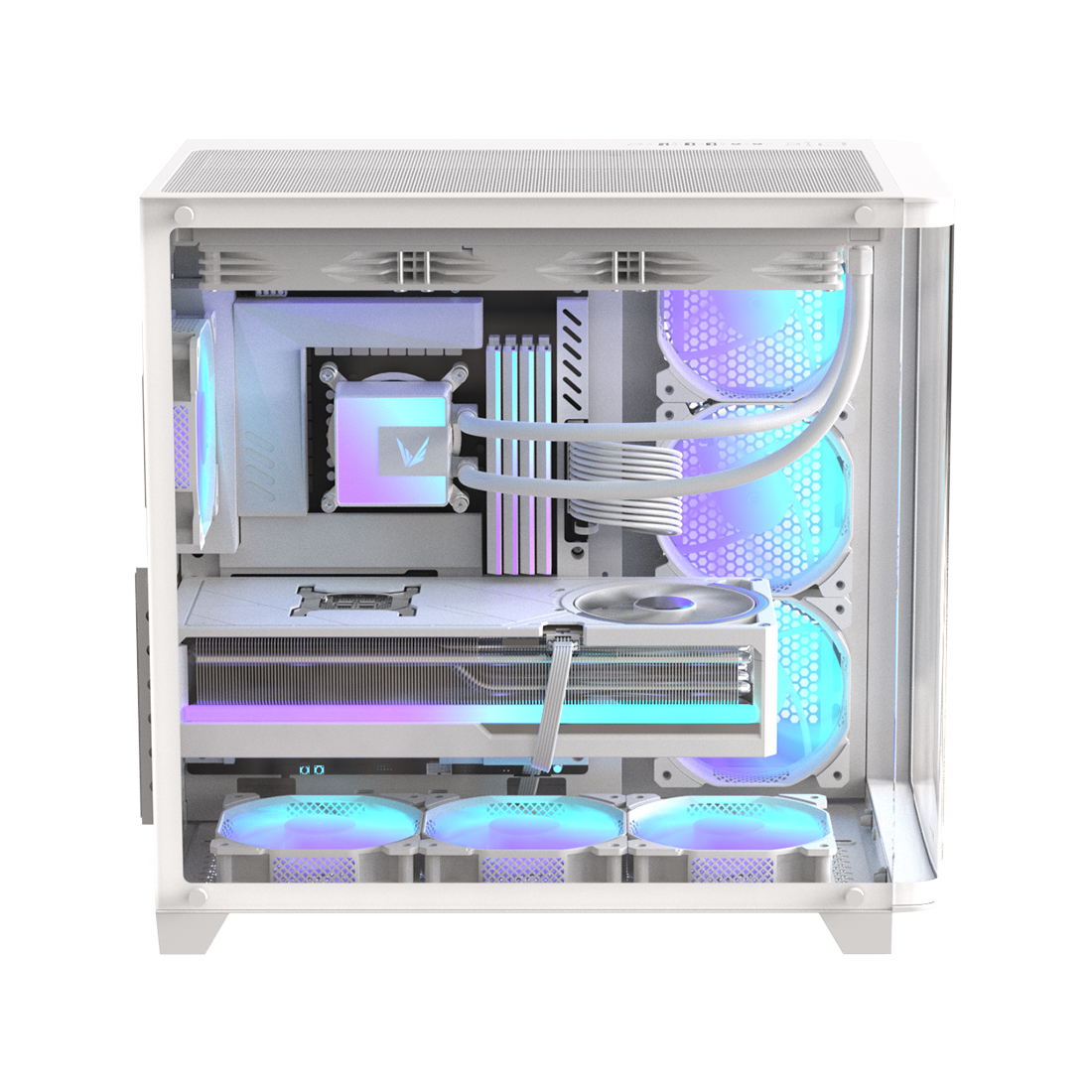 Formula V Crystal U2 Floe White компьютерлік корпусы