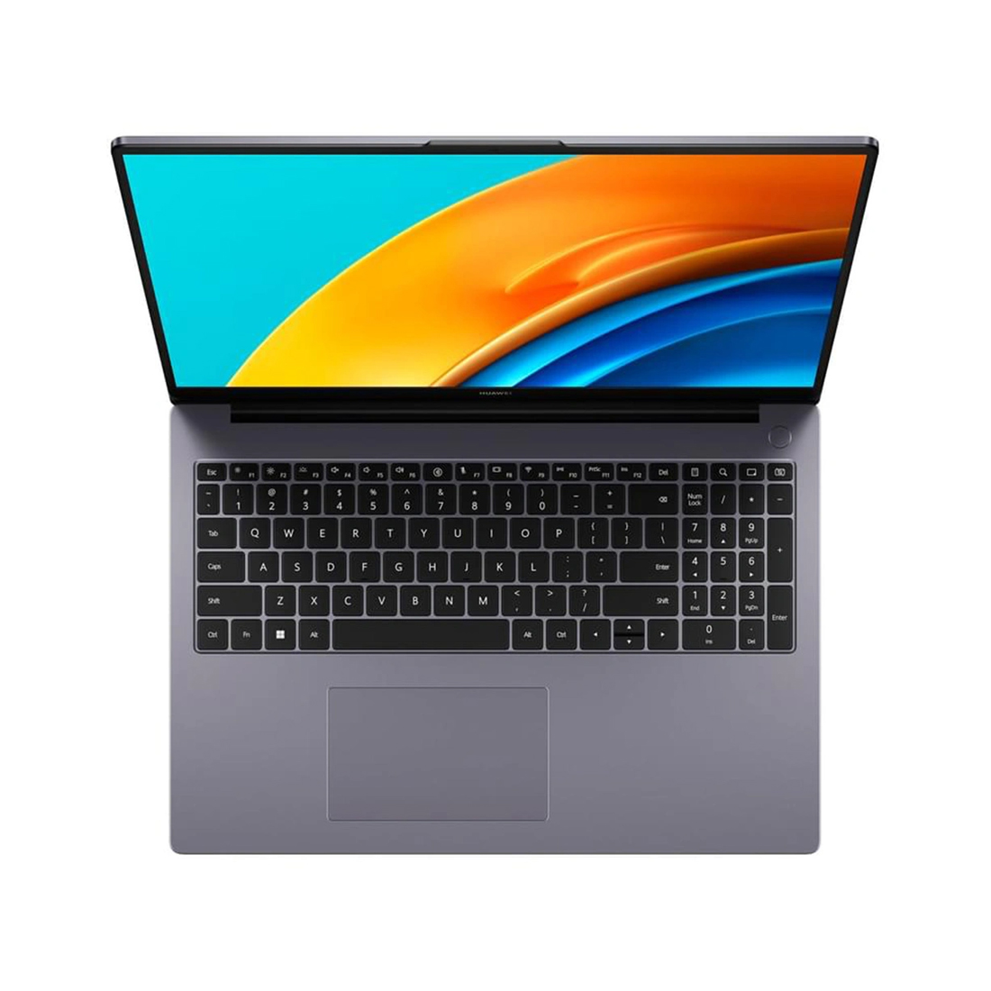Ноутбук, Huawei MateBook D 16 53014HYK, MitchellG-W7611, 16", FHD+ 1920x1200, IPS, 60Hz, Core i7-13700H, 16GB LPDDR4x, 1TB NVMe PCIe SSD, Intel UHD Graphics, DOS, Серый
