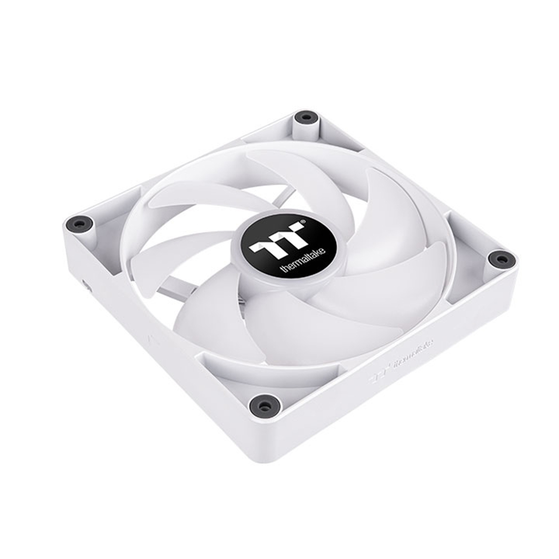 Кулер для компьютерного корпуса, Thermaltake, CT120 ARGB Sync PC Cooling Fan White, CL-F153-PL12SW-A, ARGB 120мм вентилятор, 2000об.мин, 4pin PWM/3pin ARGB, 57.05CFM, 25.8 dB(A), 120x120x25мм, Белый