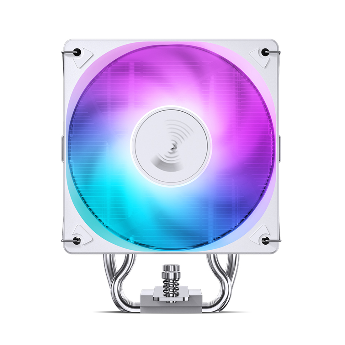 Кулер для процессора, Jonsbo, CR-1000 EVO(ARGB) White, INTEL: LGA 1200/115X/1700, AMD AM4, TDP 220W, 103мм, 900-2800 об/мин, 12.59-38.18 CFM, 20.2-34 dB(A), 4 pin PWM/3pin ARGB, 120*71*154мм, Белый