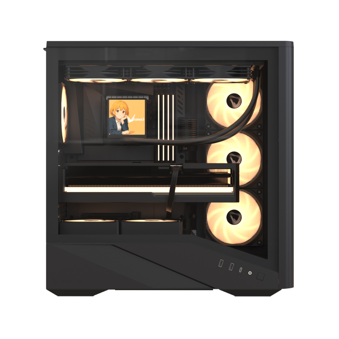 Компьютерный корпус Formula V Air Power G9 DUO PA Black