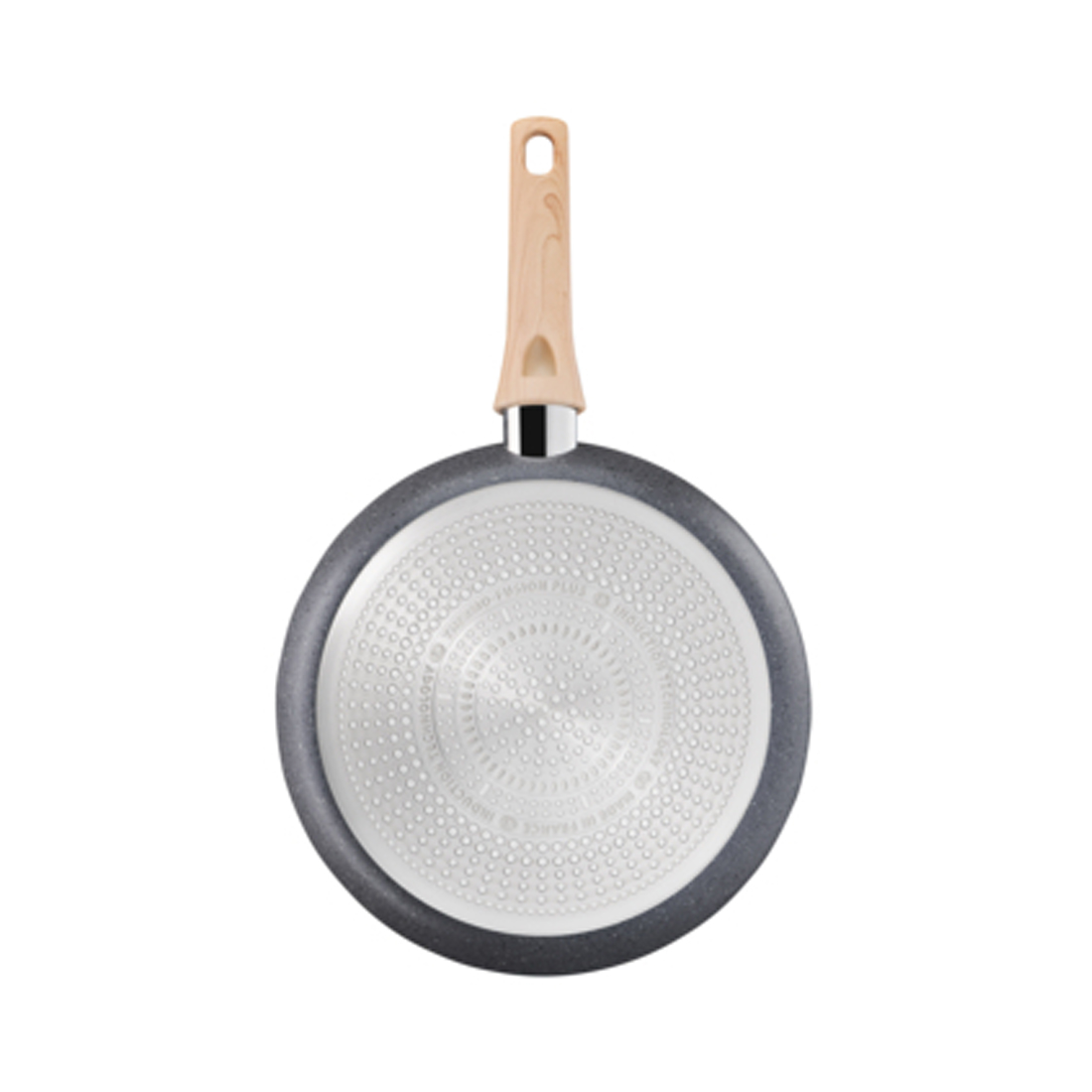 Сковорода, Tefal, Natural Force G2660472, 24см, Длля всех типов плит, Алюминий, Серый