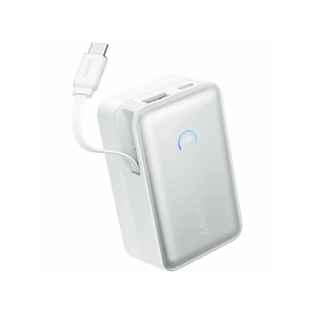 Портативный внешний аккумулятор, Anker, Nano (A1638H21), 10000mAh, 45W, Белый