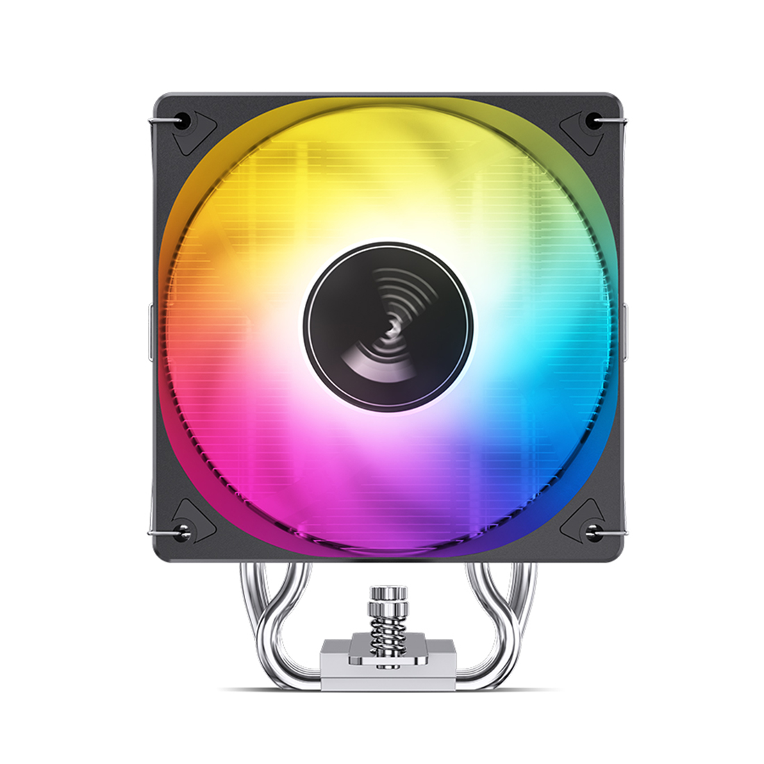 Кулер для процессора, Jonsbo, CR-1000 EVO(ARGB) Black, INTEL: LGA 1200/115X/1700, AMD AM4, TDP 220W, 103мм, 600-1500 об/мин, 59.46 CFM, 32 dB(A), 4 pin PWM/3pin ARGB, 120*71*154мм, Чёрный