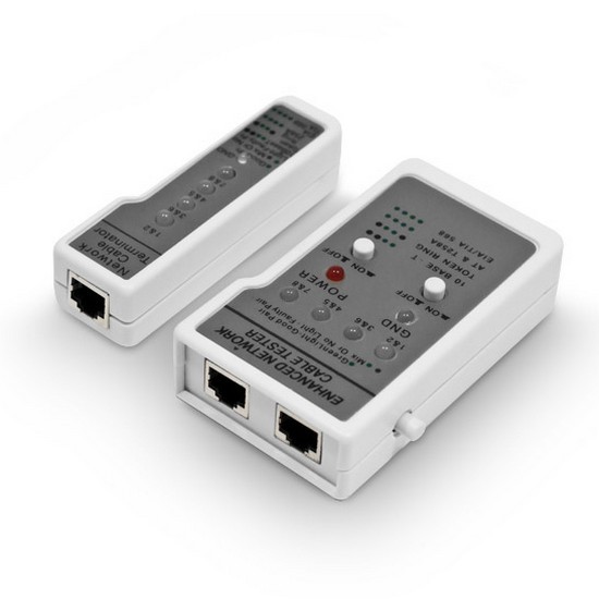 Кабельный тестер SHIP G246 для тестирования RJ-45, RJ-11