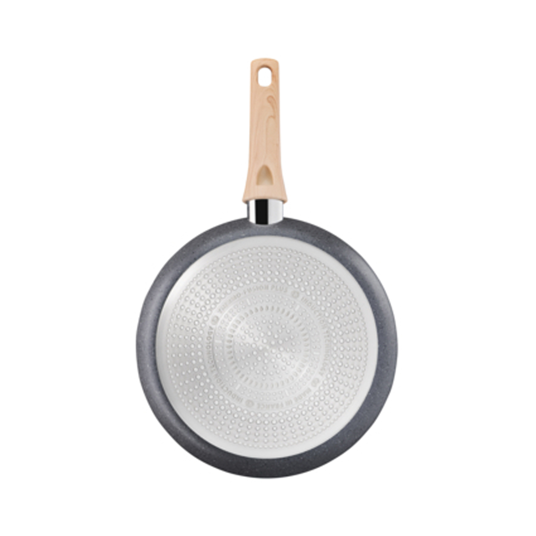 Сковорода, Tefal, Natural Force G2660572, 26см, Длля всех типов плит, Алюминий, Серый