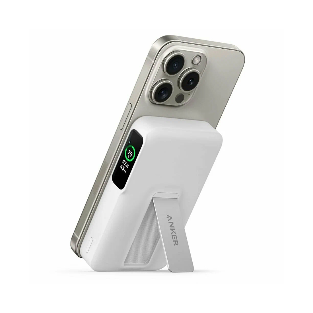 Портативный внешний аккумулятор, Anker, MagGo (A1654H21), 10000mAh, 30W, Белый