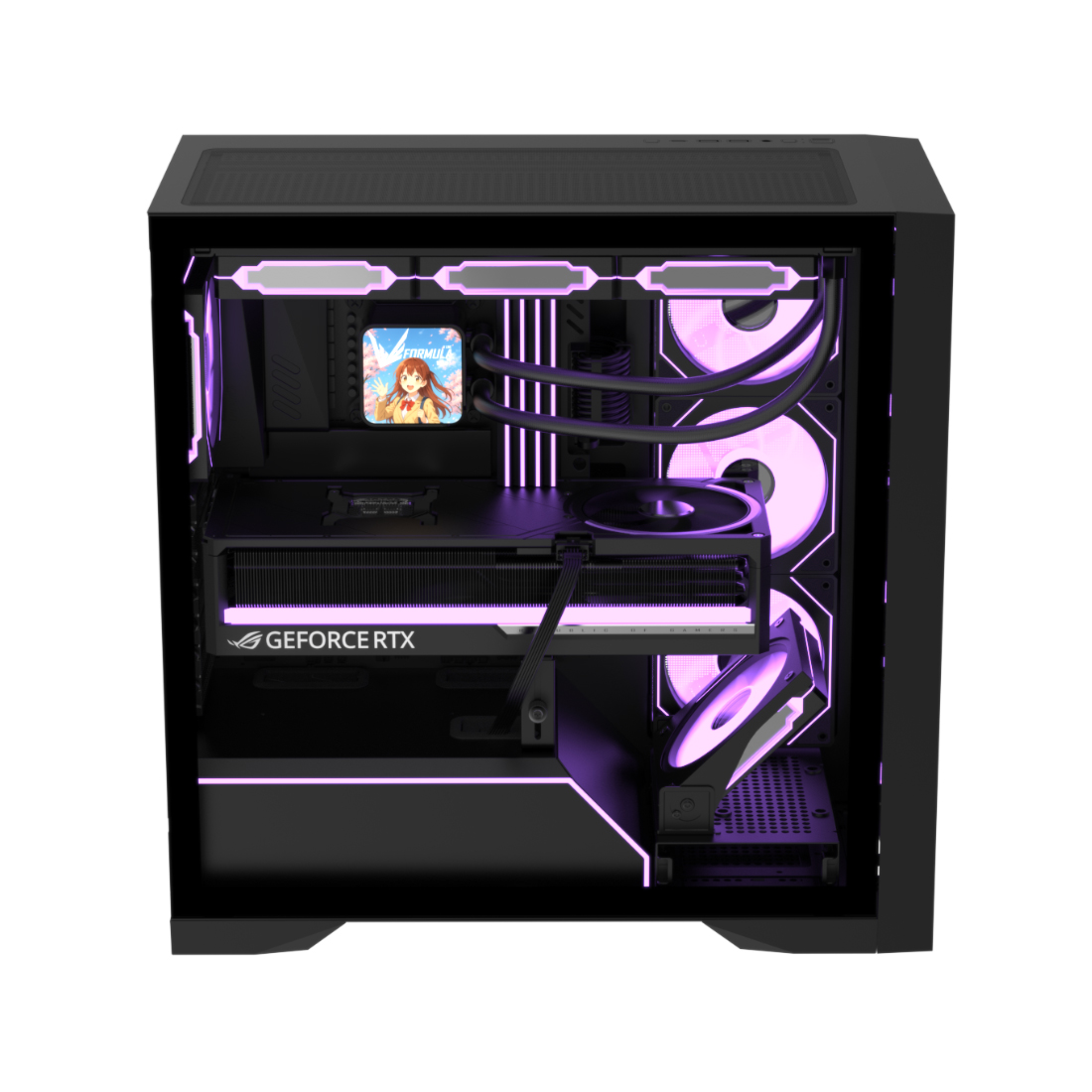 Компьютерный корпус Formula V Air Power G8 Cosmic Black