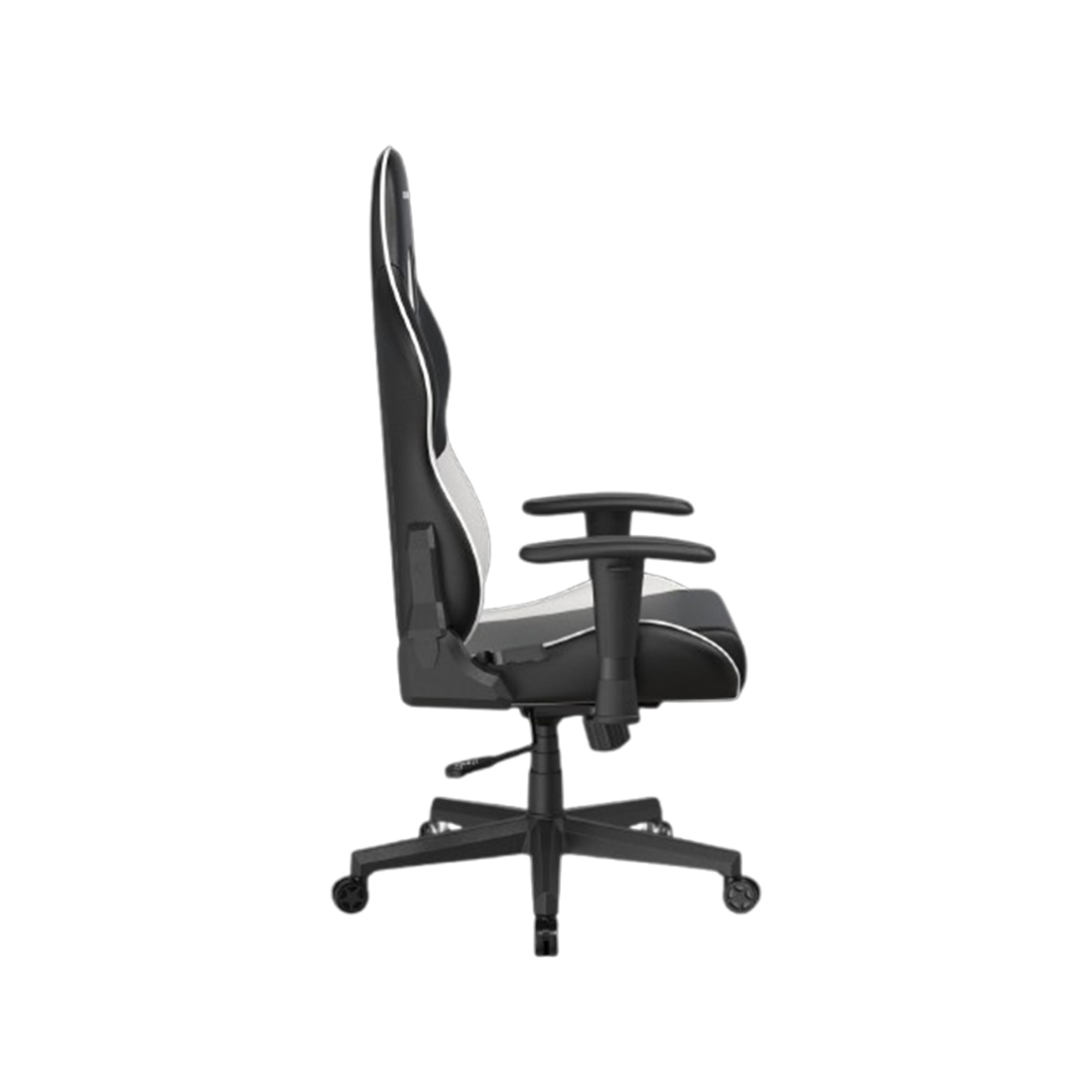 Игровое компьютерное кресло, DX Racer, GC/LPF24LTC/NW, Prince series, Рекомендуемый рост: до 180 см, Рекомендуемый вес: до 90 кг, Эко-кожа, Угол наклона до 135°, 2D подлокотники, Нейлоновая основа кресла, Механизм качания: топ-ган, Черно-белый
