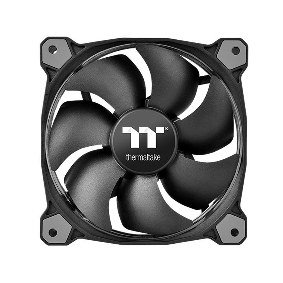 Кулер для компьютерного корпуса,Thermaltake, Riing 12 RGB Sync Edition 3-Fan Pack , CL-F071-PL12SW-A, 120мм вентилятор, 800-1500 об.мин, 18.5-26.4 dB(A), 4Pin, 2510 - 4Pin, 22.14-40.6 CFM, 120х120х25мм, Чёрный