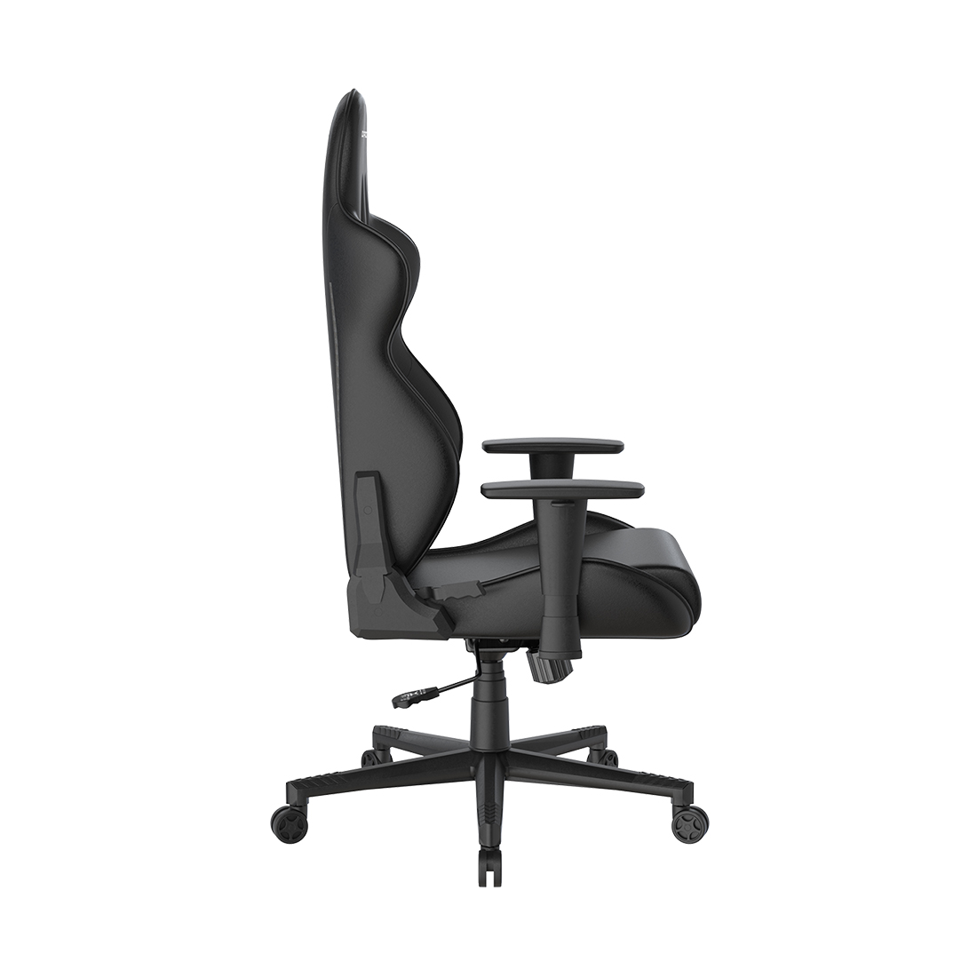 Игровое компьютерное кресло, DX Racer, GC/LGN23LTC/N, Gladiator series, Рекомендуемый рост: до 190 см, Рекомендуемый вес: до 115 кг, Эко-кожа, Угол наклона до 135°, 3D подлокотники, Нейлоновая основа кресла, Механизм качания: топ-ган, Черный