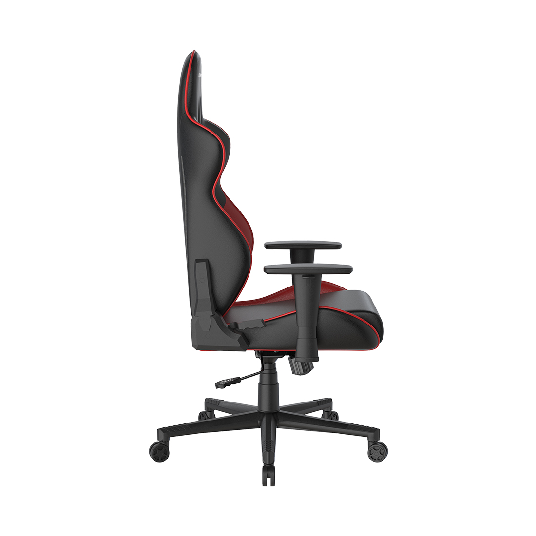 Игровое компьютерное кресло, DX Racer, GC/LGN23LTC/NR, Gladiator series, Рекомендуемый рост: до 190 см, Рекомендуемый вес: до 115 кг, Эко-кожа, Угол наклона до 135°, 3D подлокотники, Нейлоновая основа кресла, Механизм качания: топ-ган, Черно-Красный