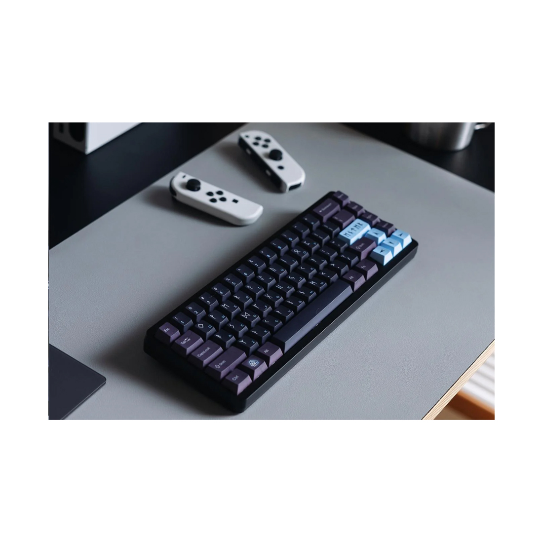 Клавиатура, Varmilo, Asgard Muse 65, A88A112H0A5A06A074, Gateron Varmilo Magnet White, 67 клавиш, Магнитная, Подсветка - RGB, Hot swap - Да, Проводная, Type-C, 375*177*80мм, Англ/Рус, Черный