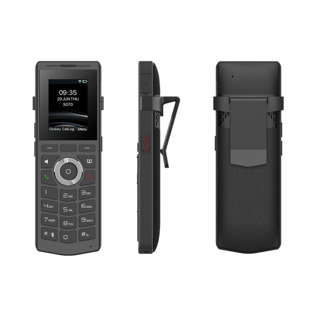 Беспроводной телефон, Linkvil, W610H, DECT, 2 линии SIP, до 700 м, ЖК-дисплей 240x320