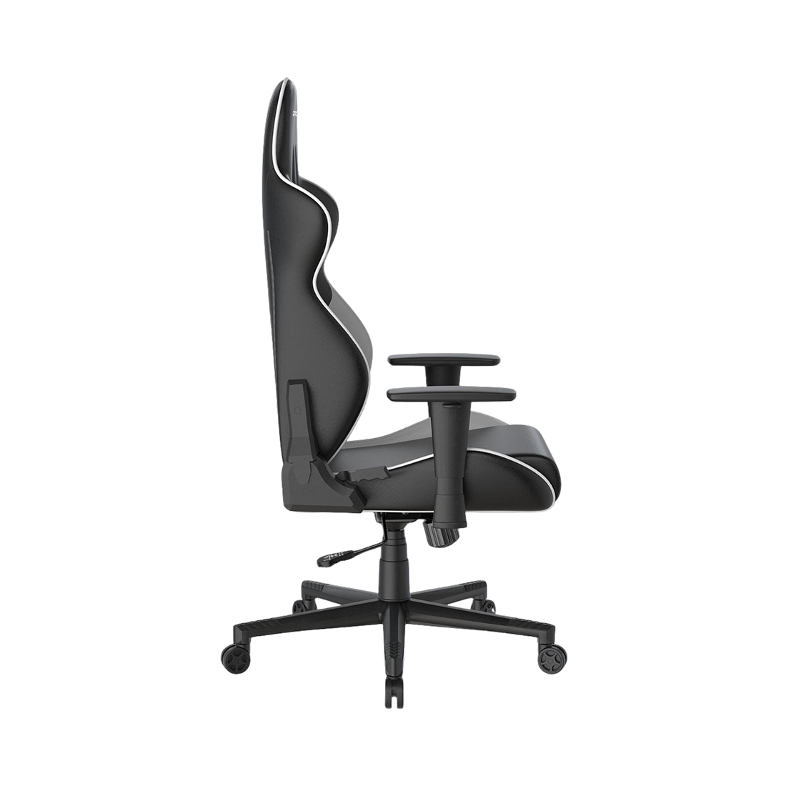 Игровое компьютерное кресло, DX Racer, GC/LGN23LTCLTA/NW, Gladiator series, Рекомендуемый рост: до 190 см, Рекомендуемый вес: до 115 кг, Эко-кожа, Угол наклона до 135°, 3D подлокотники, Нейлоновая основа кресла, Механизм качания: топ-ган, Черно-Белый