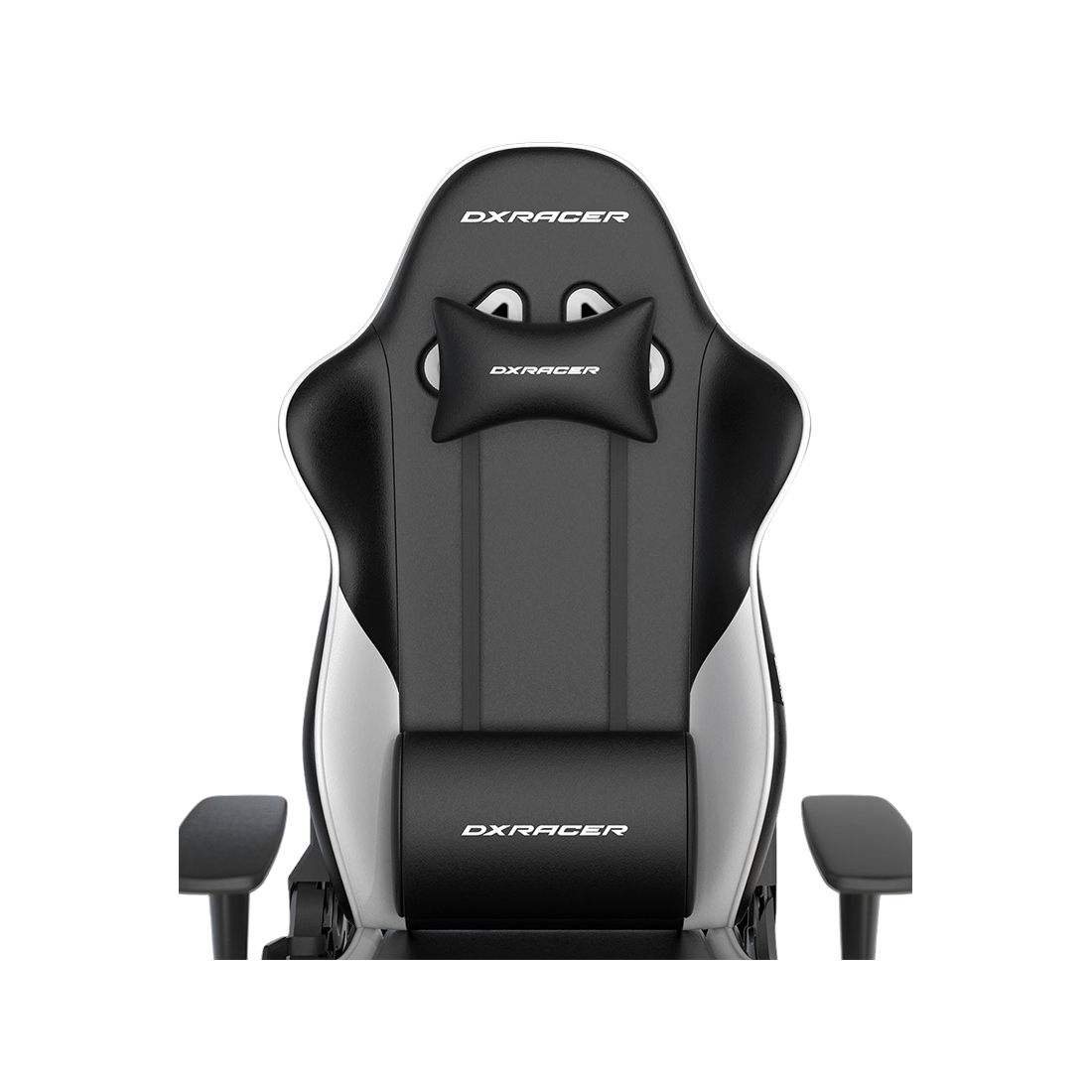 Игровое компьютерное кресло, DX Racer, GC/LGN23LTCLTA/NW, Gladiator series, Рекомендуемый рост: до 190 см, Рекомендуемый вес: до 115 кг, Эко-кожа, Угол наклона до 135°, 3D подлокотники, Нейлоновая основа кресла, Механизм качания: топ-ган, Черно-Белый