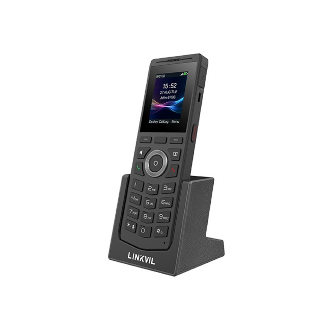Комплект DECT, Linkvil, W710P, W610D+W710D, до 10 одновременных вызовов, до 10 беспроводных трубок DECT