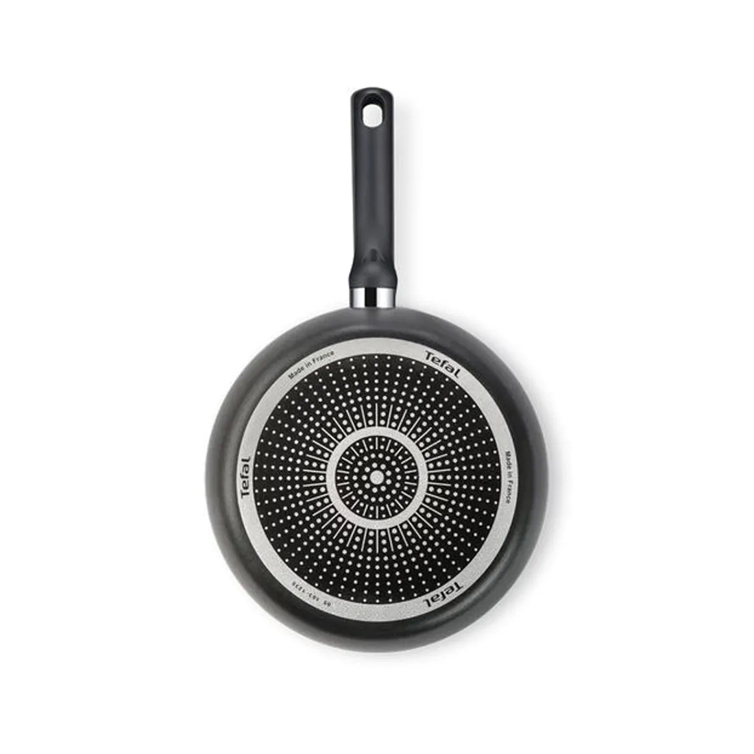 Сковорода, Tefal, Power 4221124, 24см, Алюминий, Антипригарное Titanium, Для газовых/керамических/электрических плит, Фиксированная ручка, Черный