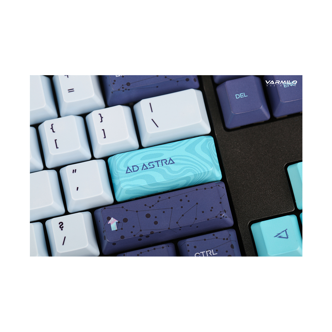 Клавиатура, Varmilo, Aurora VEM108, A36A060A9A3A06A048, Varmilo EC V2 Sakura, 108 клавиш, Механическая, Подсветка - Белая, Hot Swap - Нет, Проводная, Type-C, 505*215*65мм, Англ/Рус, Черный