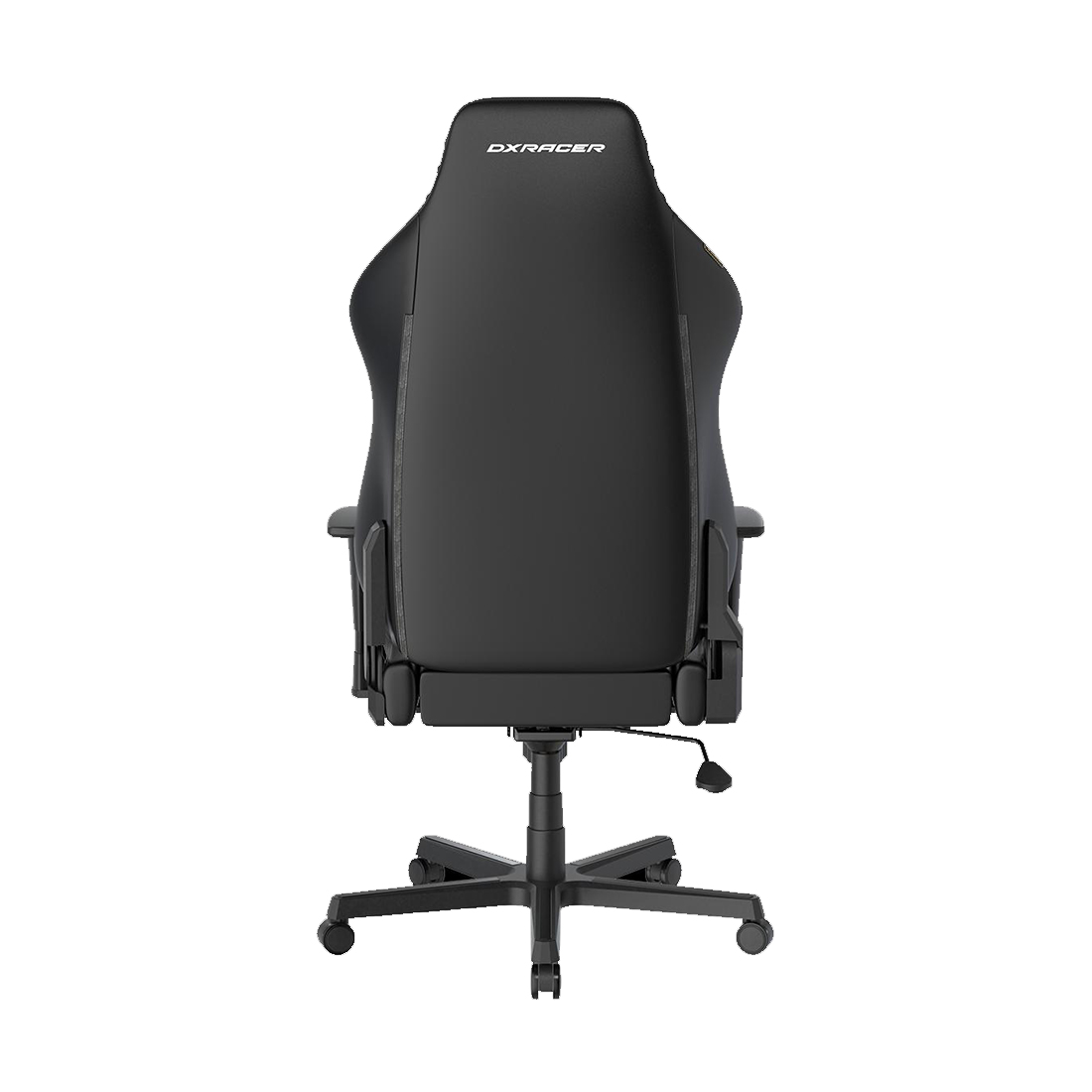 Игровое компьютерное кресло, DX Racer, GC/LHE23LTA/N, Hammer series, Рекомендуемый рост: до 190 см, Рекомендуемый вес: до 115 кг, Эко-кожа, Угол наклона до 135°, 3D подлокотники, Нейлоновая основа кресла, Механизм качания: топ-ган, Черный
