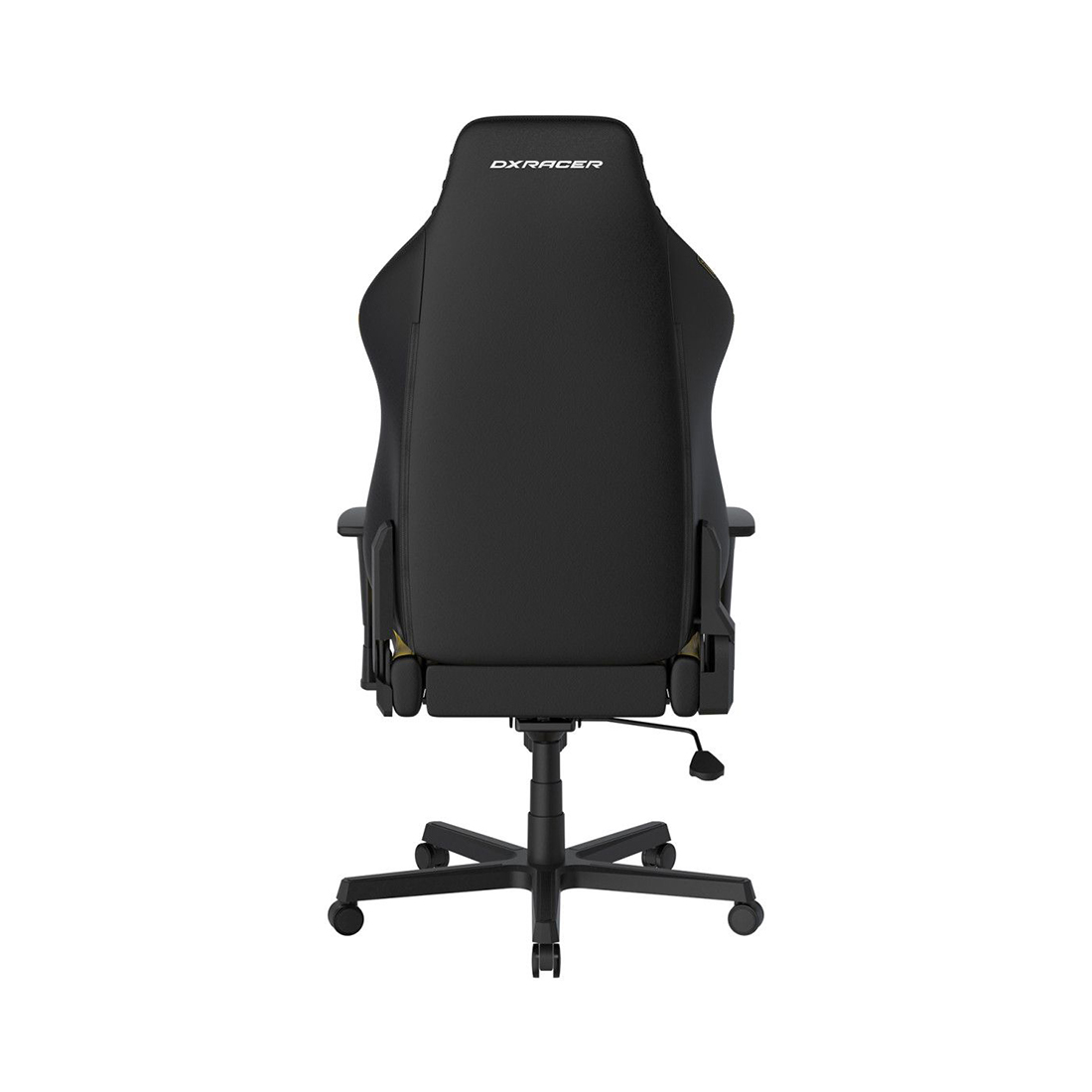 Игровое компьютерное кресло, DX Racer, GC/LHE23LTA/NY, Hammer series, Рекомендуемый рост: до 190 см, Рекомендуемый вес: до 115 кг, Эко-кожа, Угол наклона до 135°, 3D подлокотники, Нейлоновая основа кресла, Механизм качания: топ-ган, Черно-желтый
