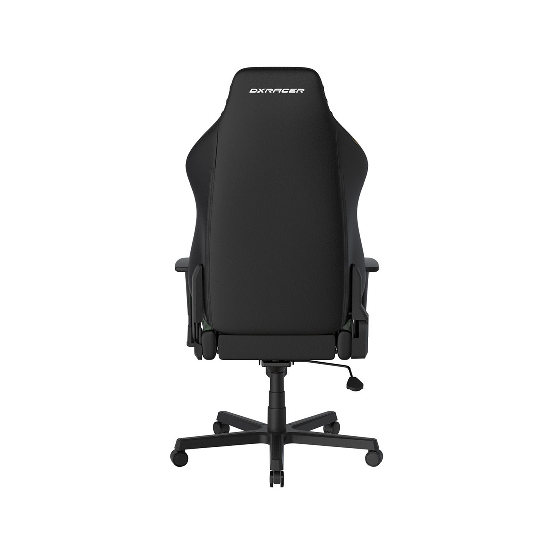 Игровое компьютерное кресло, DX Racer, GC/LHE23LTA/NM, Hammer series, Рекомендуемый рост: до 190 см, Рекомендуемый вес: до 115 кг, Эко-кожа, Угол наклона до 135°, 3D подлокотники, Нейлоновая основа кресла, Механизм качания: топ-ган, Черно-зеленый