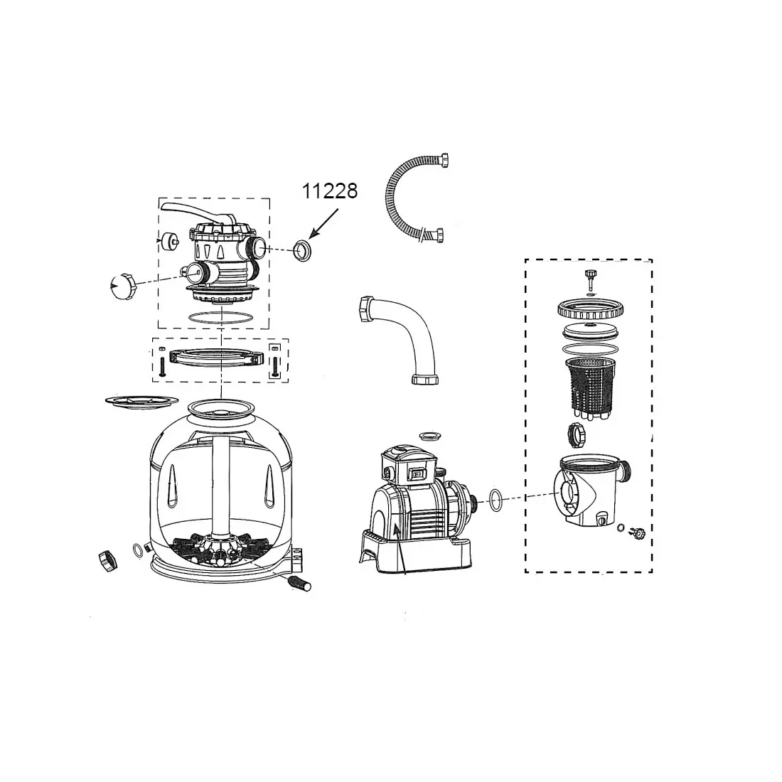 Уплотнительное кольцо L-образное INTEX 11228
