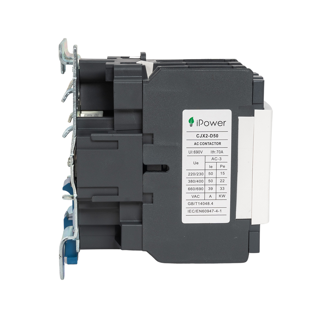 Контактор, iPower, CJX2-D50 AC 220V, 1HO 1H3