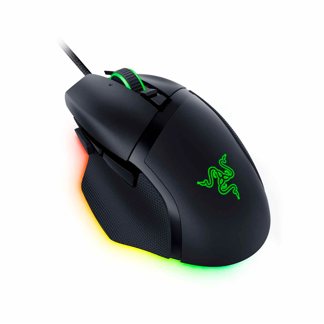 Компьютерная мышь, Razer, Basilisk V3 35k, RZ01-05230100-R3M1, Проводная, Оптический сенсор Focus Pro 35K, IPS 750, Ускорение 70G, DPI 35 000, RGB, Чёрный