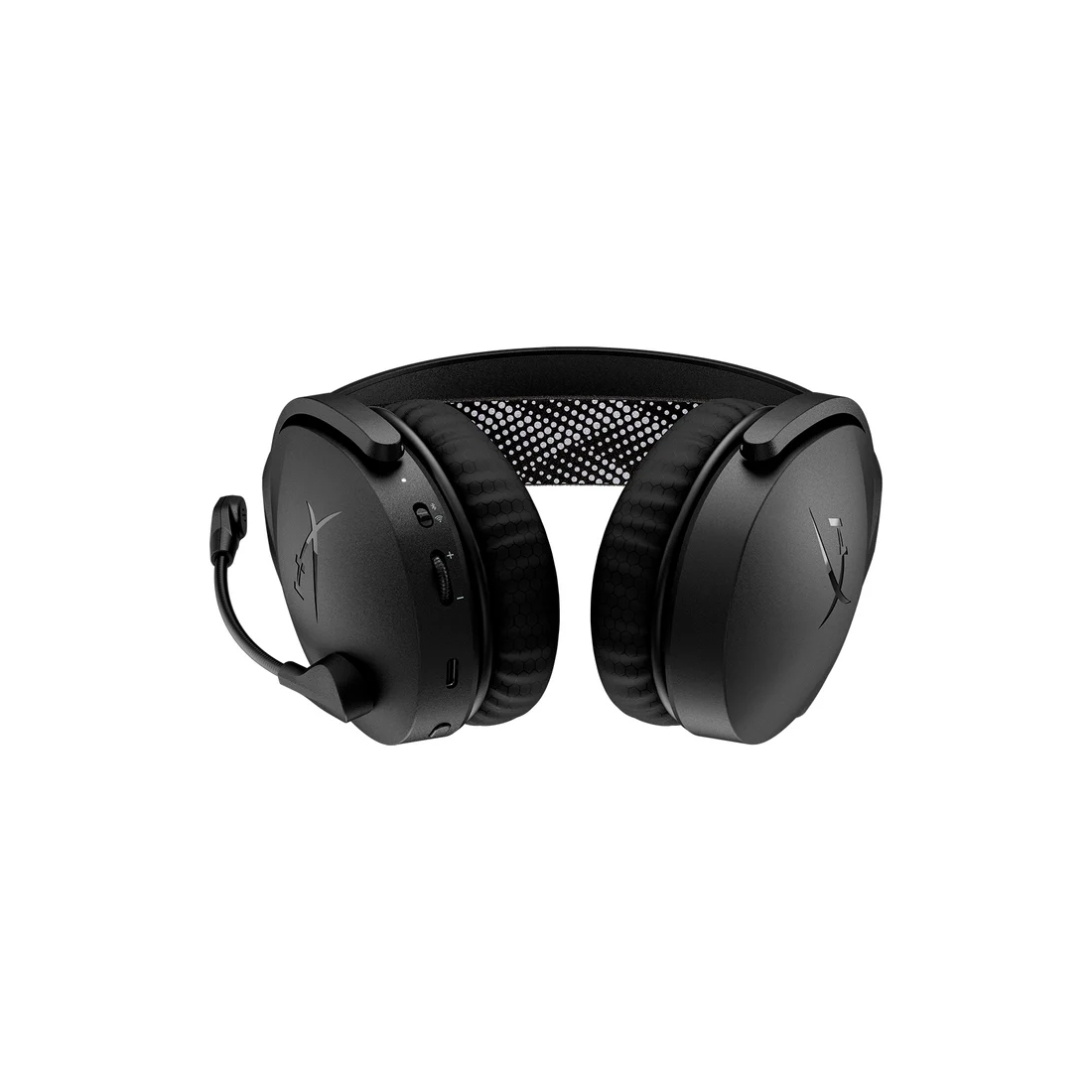 Гарнитура, HyperX, AJ0T1AA, Cloud Jet Dual, Микрофон съёмный гибкий, Динамики 40 мм, 32 Ом, 20-20000 гц, Блок управления звуком USB удлинитель, Беспроводные, Чёрный