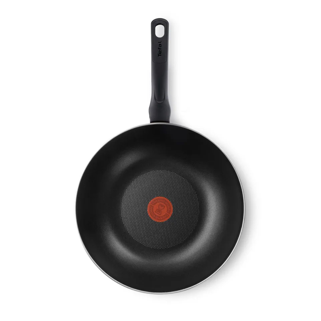 Сковорода-вок, Tefal, Power 4221628, 28см, Диаметр 28 см, Фиксированная ручка, Антипригарное покрытие Titanium, Черный