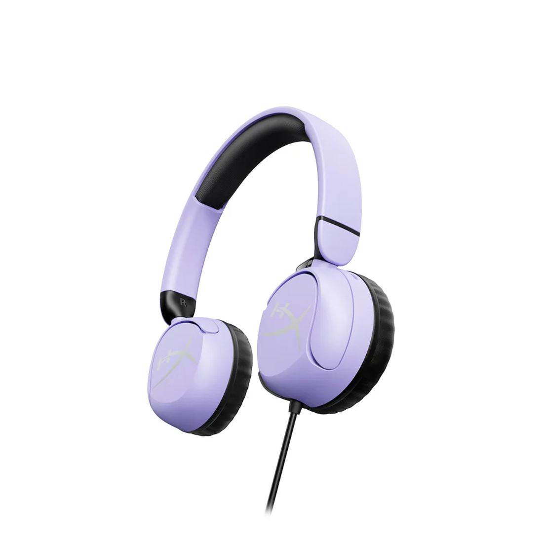Гарнитура, HyperX, 7G8F5AA, Cloud Mini (Lavender), Микрофон съёмный гибкий, Динамики 30 мм, 114 Ом, 20-20000 гц, Блок управления звуком USB удлинитель, Сиреневый
