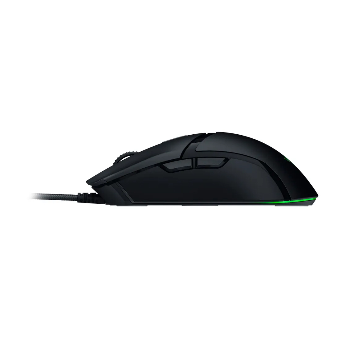 Компьютерная мышь, Razer, Cobra, RZ01-04650100-R3M1, Игровая, Оптический сенсор c разрешением 8500 DPI, RGB-подсветка: Razer Chroma RGB, Проводная — кабель Razer Speedflex, Ресурс переключателей: 90 миллионов щелчков, 58 г, Чёрная