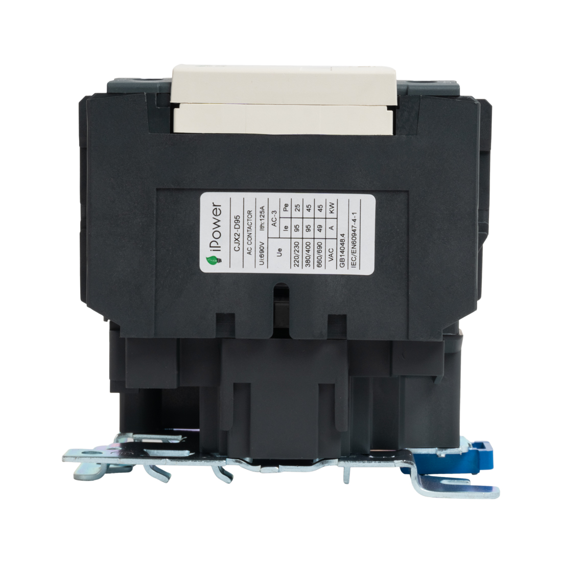 Контактор, iPower, CJX2-D95 AC 220V, 1HO 1H3