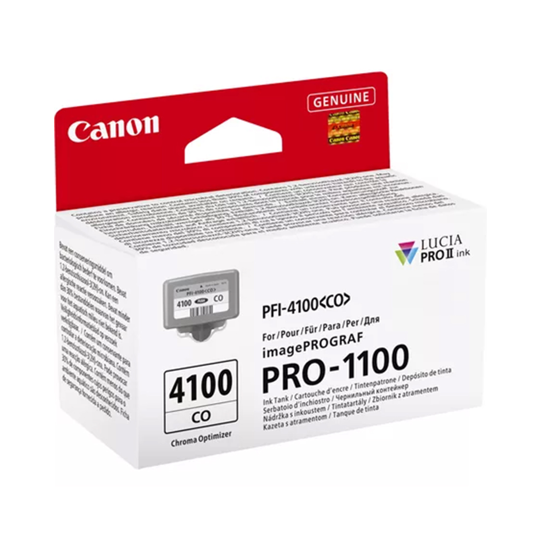 Чернильный картридж Canon PFI-4100 Chroma Optimizer для imagePROGRAF PRO-1100, 80 мл