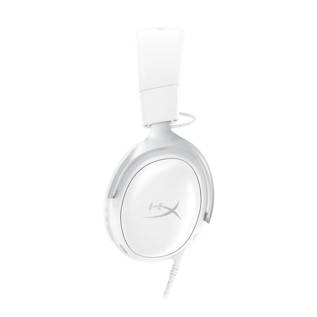 Гарнитура, HyperX, BS7C1AA, Cloud III - Gaming Headset (White), Микрофон съёмный гибкий, Динамики 53 мм, 150 мВт, 15-25000 гц, Блок управления звуком USB удлинитель, Белый
