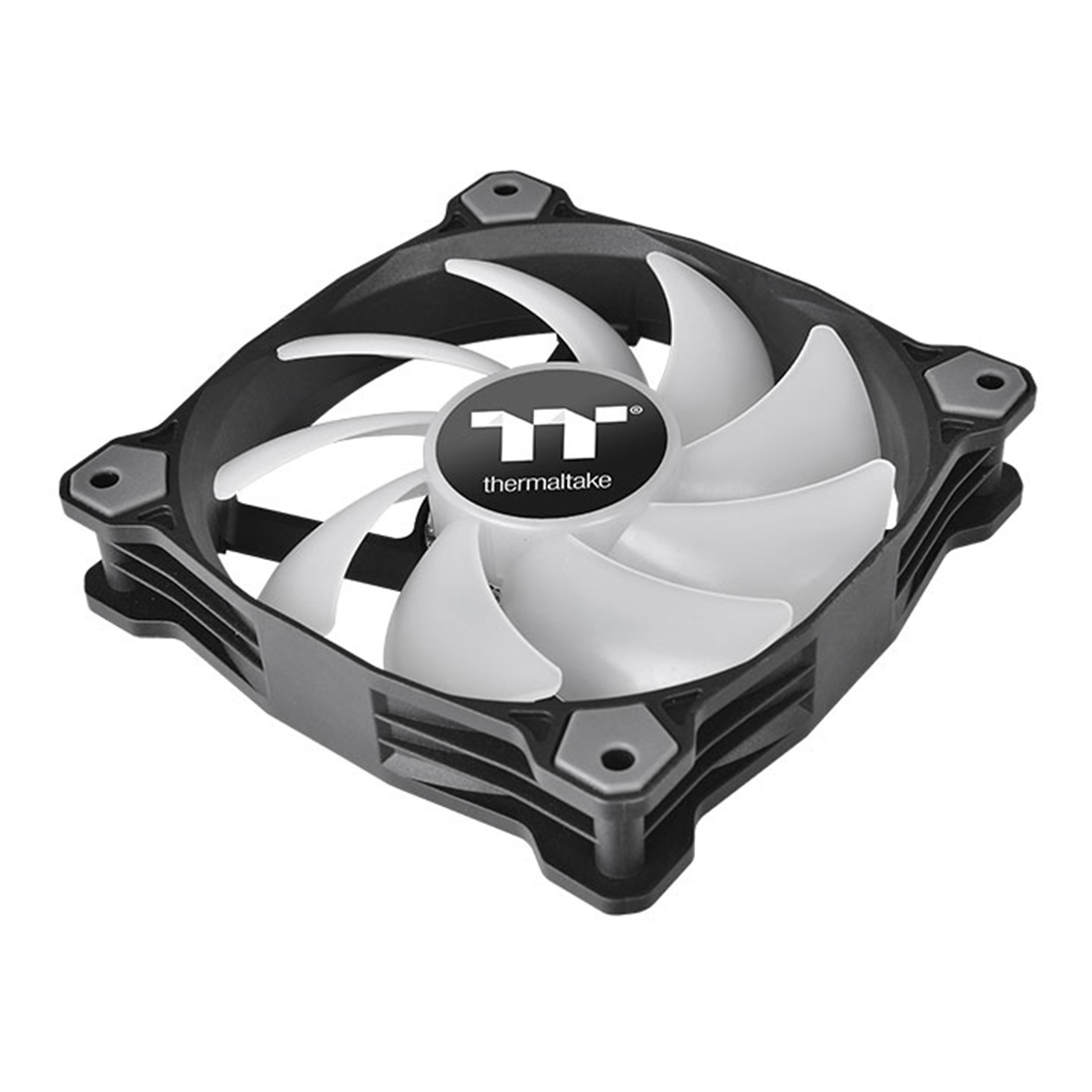 Кулер для компьютерного корпуса,Thermaltake, Pure A12 LED, CL-F109-PL12RE-A, LED Red 120мм вентилятор, 500-1500 об.мин, 56.45 CFM, 25.8 dB(A), 4pin PWM, 120х120х25мм, Чёрный