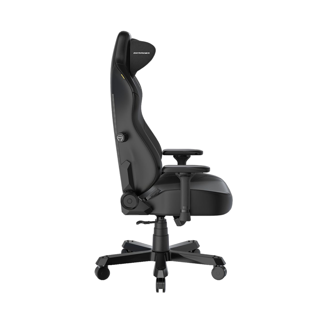 Игровое компьютерное кресло, DX Racer, GC/XXLTK23LTA/N, Tank series, Рекомендуемый рост: до 190 см, Рекомендуемый вес: до 160 кг, Эко-кожа, Металлическая основа кресла, Угол наклона 135°, Механизм качания: топ-ган, 4D подлокотники, Чёрный