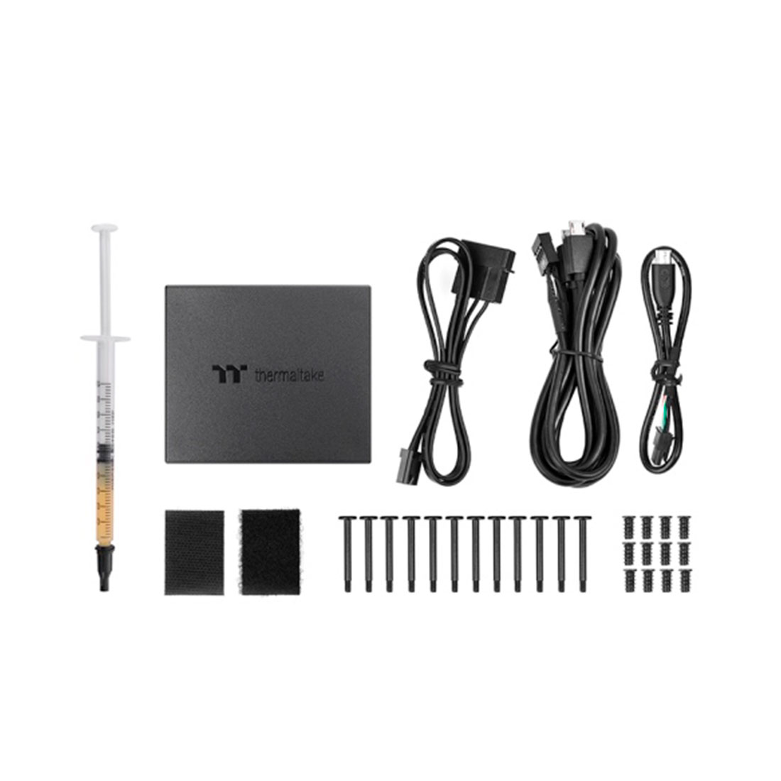 Кулер для компьютерного корпуса, Thermaltake, SWAFAN 14 RGB, CL-F138-PL14SW-A, RGB 140мм вентилятор, 500-2000 об.мин, USB 2.0 (9 Pin), 77,6 CFM, 34,5 dB(A), 140х140х25мм, Чёрный