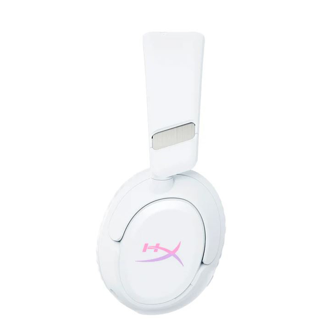 Гарнитура, HyperX, B5VC5AA, Cloud Flight 2 Wireless White, Динамики 50 мм, Микрофон съёмный гибкий, RGB - подсветка, Тип подключение USB 2.4 ГГц, Bluetooth, Белый