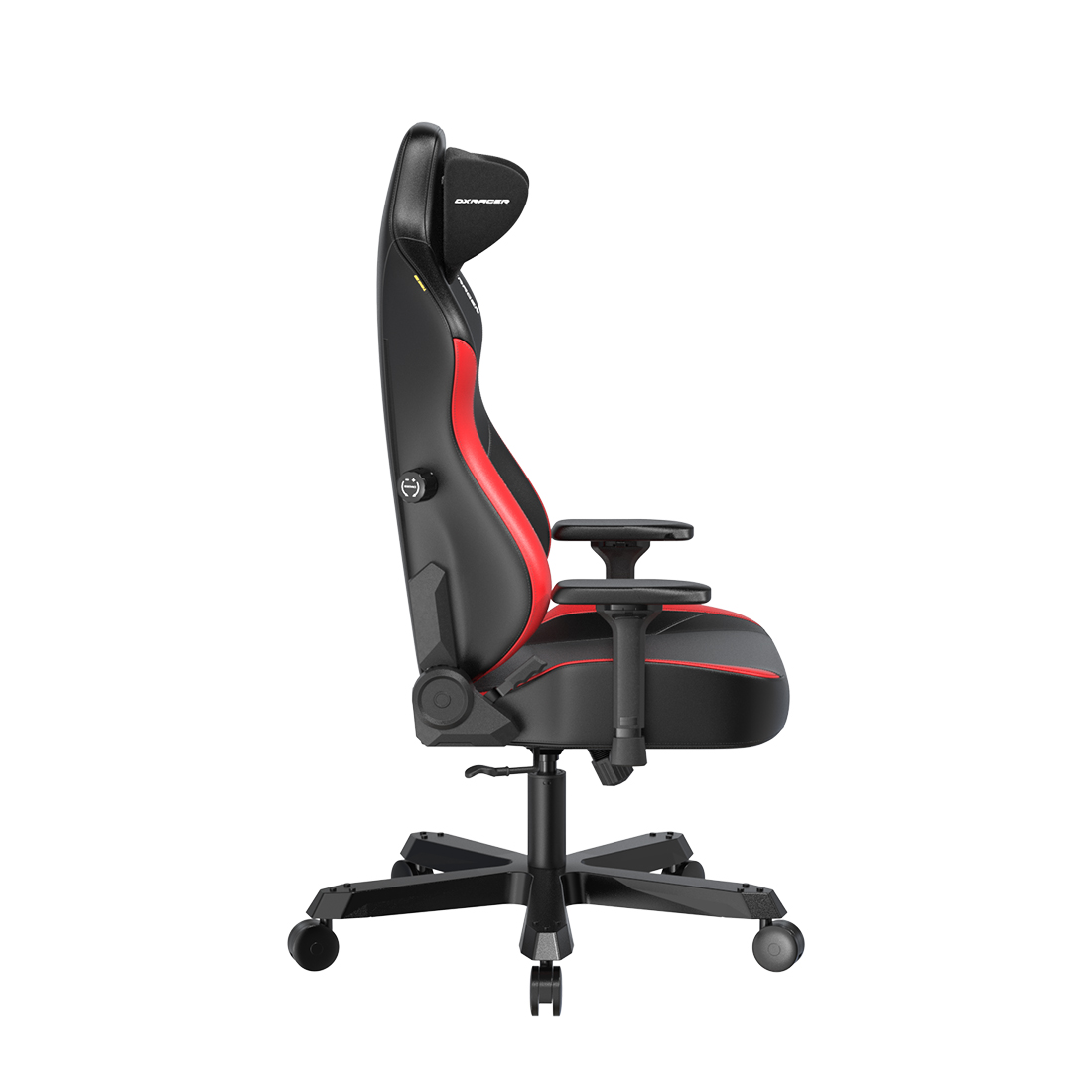 Игровое компьютерное кресло, DX Racer, GC/XXLTK23LTA/NR, Tank series, Рекомендуемый рост: до 190 см, Рекомендуемый вес: до 160 кг, Эко-кожа, Металлическая основа кресла, Угол наклона 135°, Механизм качания: топ-ган, 4D подлокотники, Чёрно-красный