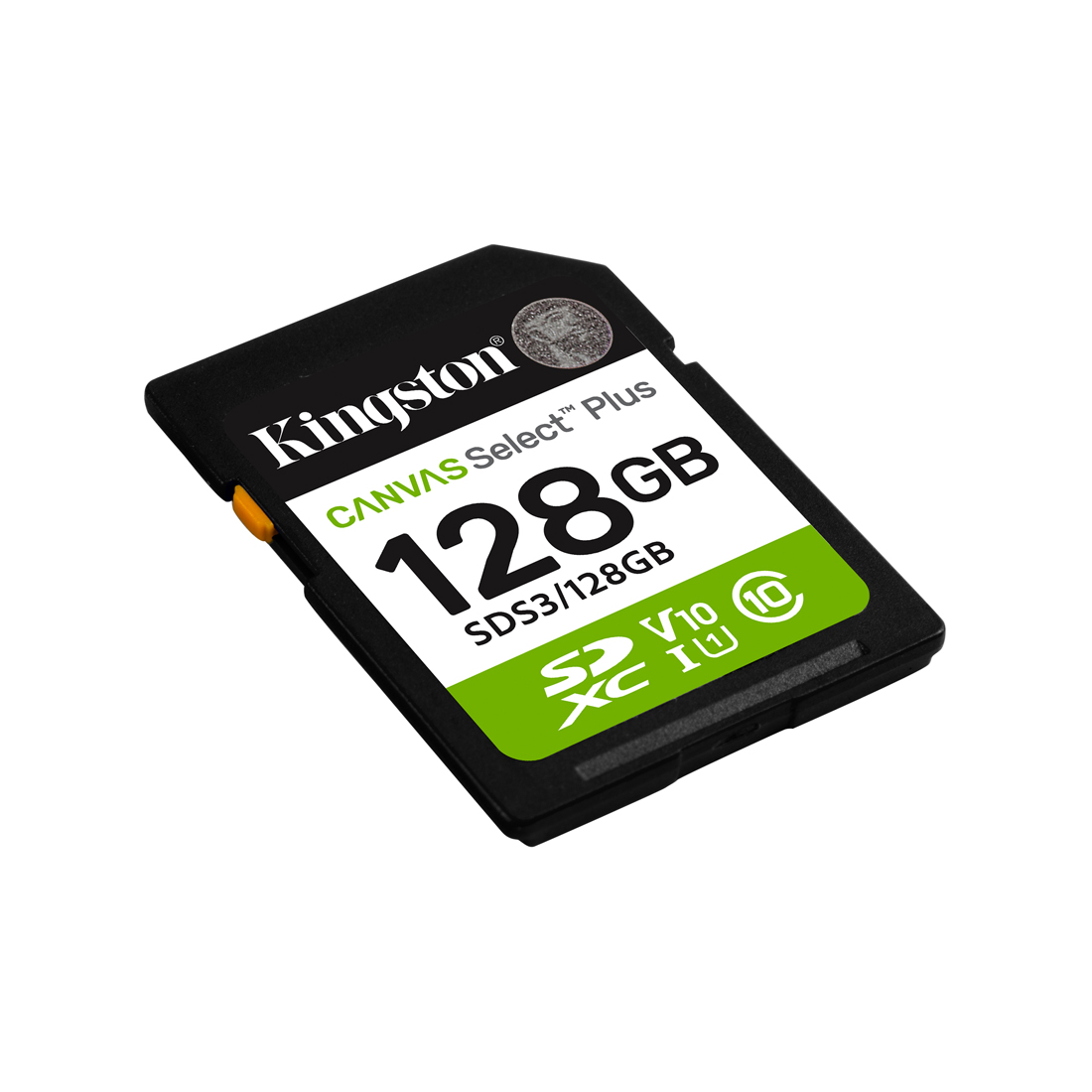 Карта памяти Kingston SDS3/128GB SDXC 128GB Canvas Select Plus C10 UHS-I U1 V10
