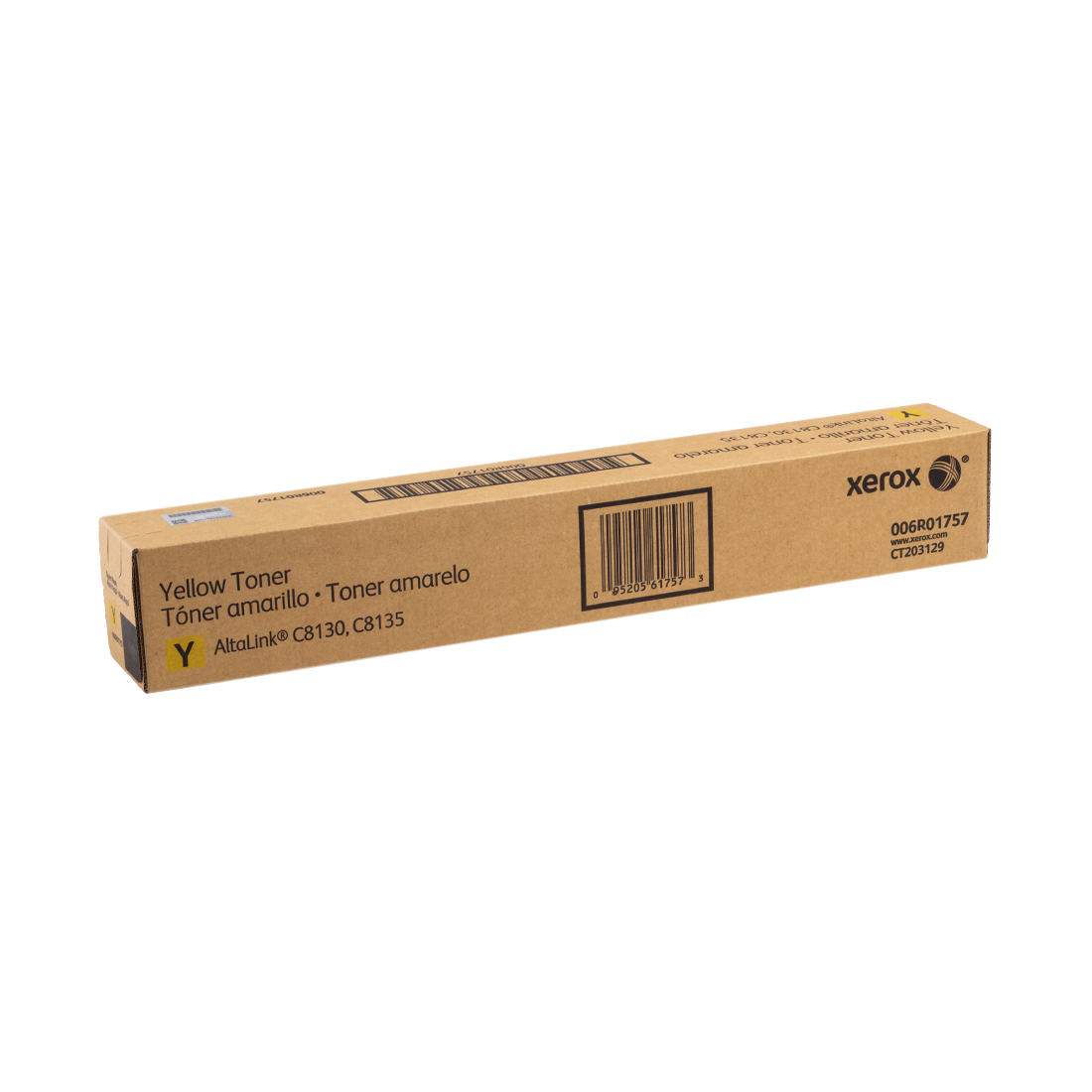 Тонер-картридж стандартной емкости, Xerox, 006R01757 (жёлтый), Для Xerox AltaLink C8130/C8135/C8230/C8235, 28 000 страниц (А4)