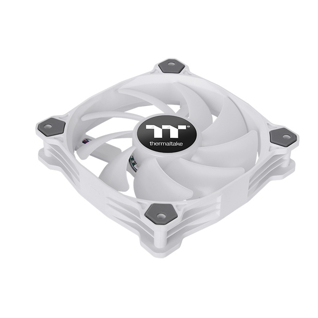 Кулер для компьютерного корпуса, Thermaltake, Pure 12 ARGB Sync, CL-F127-PL12SW-A, ARGB 120мм вентилятор, 500-1500 об.мин, 4pin, 25.8 dB(A), 56.45 CFM, 120x120x25мм, Белый