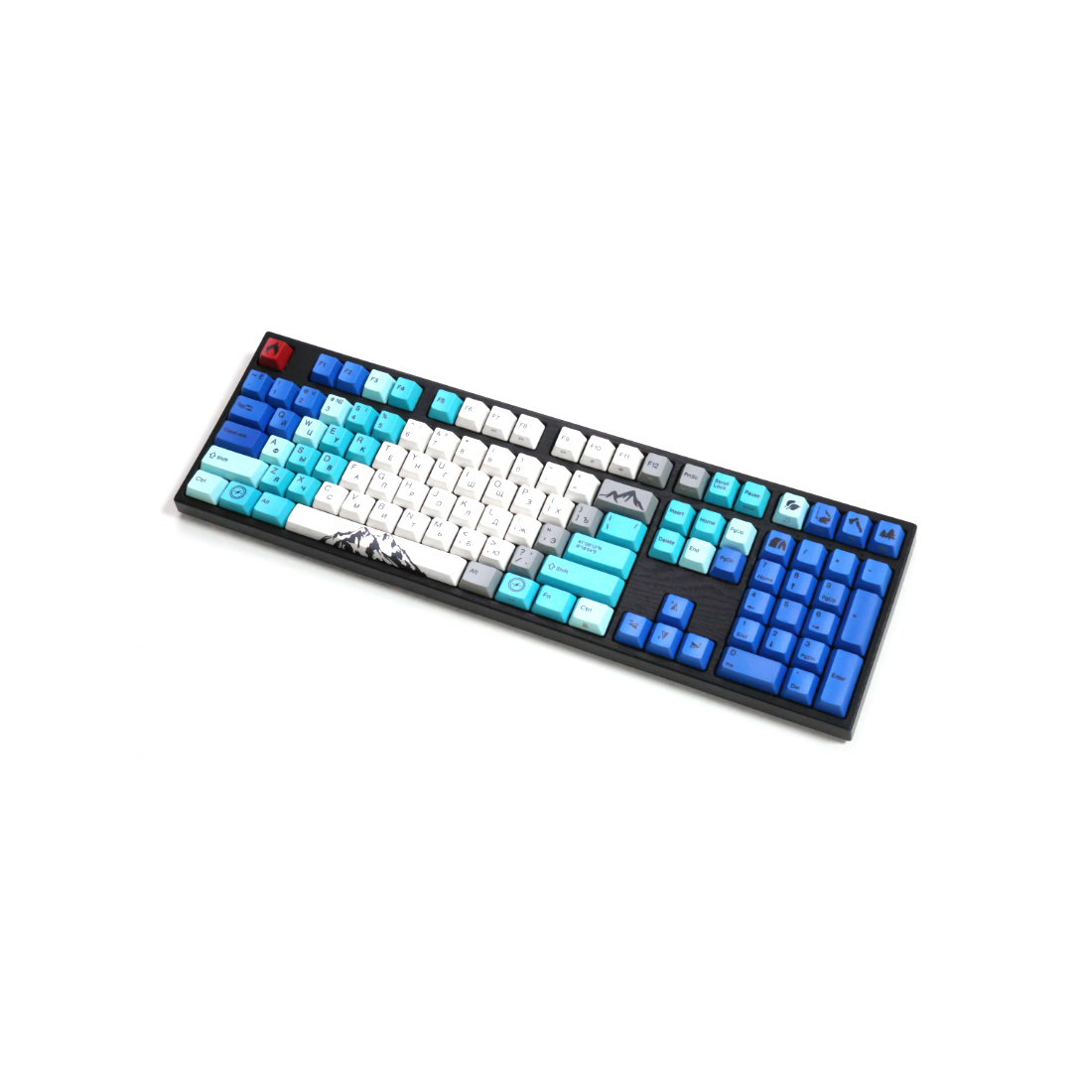 Клавиатура, Varmilo, Summit R1 VPT108, A70A050D3A5A06A007, Cherry Mx Brown, 108 клавиш, Механическая, Подсветка - RGB, Hot-Swap - Да, Проводная/Bluetooth/2.4G, Type-C, 505*215*65мм, Англ/Рус, Черный