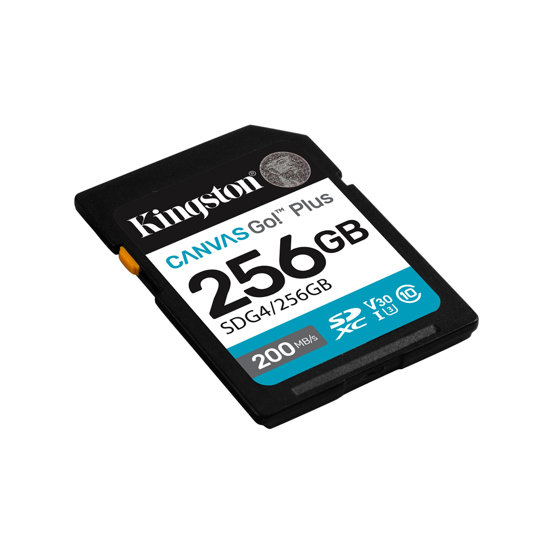 Карта памяти Kingston SDG4/256GB SDXC 256GB Canvas Go Plus C10 UHS-I U3 V30