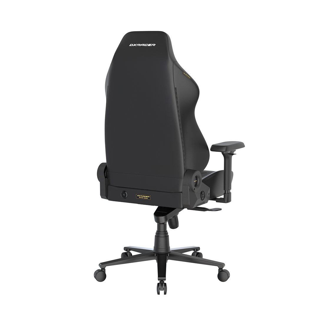 Игровое компьютерное кресло, DX Racer, GC/XLMP25LTA/TRIANGLE.N, Martian PRO, Рекомендуемый рост: до 190 см, Рекомендуемый вес: до 125 кг, Эко-кожа, Металлическая основа кресла, Угол наклона 135°, Механизм качания: мультиблок, 4D подлокотники, Функция вентиляции и массажа, Чёрный