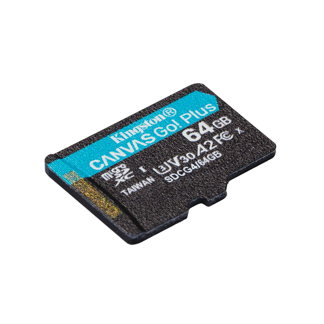 Карта памяти Kingston SDCG4/64GBSP MicroSDXC 64GB Canvas Go Plus