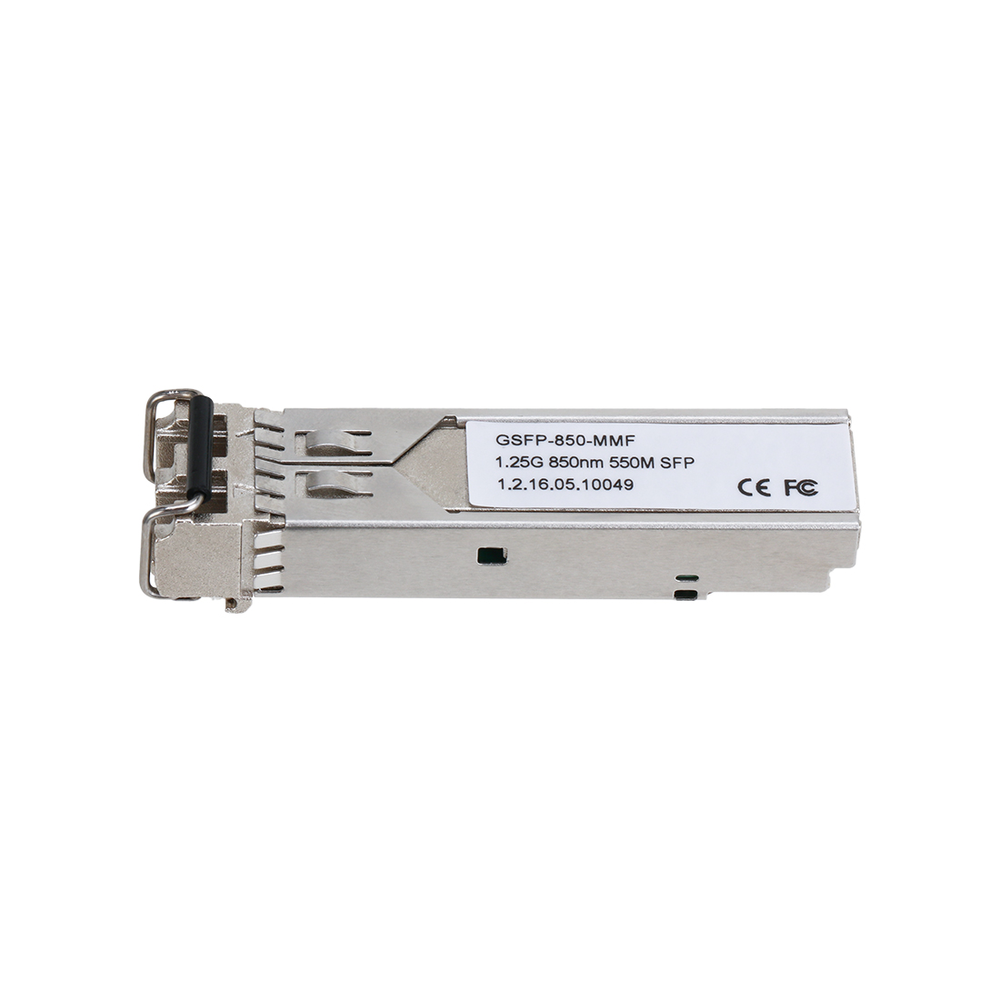 Трансивер, Dahua, GSFP-850-MMF, Индустриальный, 1000BASE-FX, 850нм, LC коннектор, Duplex, многомодовый, 550м